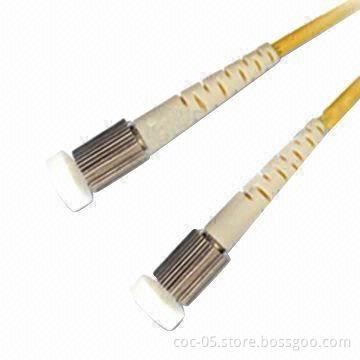 Patchcord with FC, SC, LC, ST, MTRJ, MU, E2000, MPO, DIN, D4, SMA